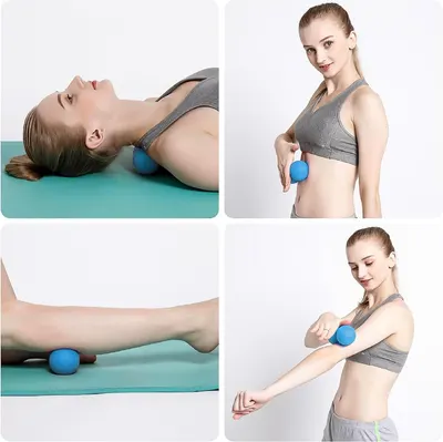Secondary Images for WOVTE Massage Lacrosse Ball for Sore Muscles
