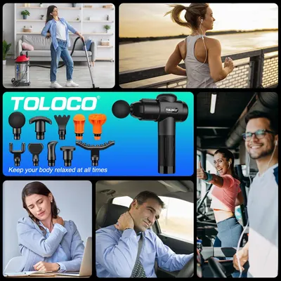 Secondary Images for TOLOCO Massage Gun