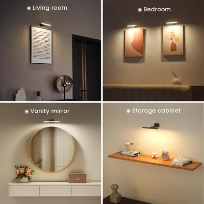 Demonstrates the product's versatility by showing how it can be used in different rooms and settings throughout the home.