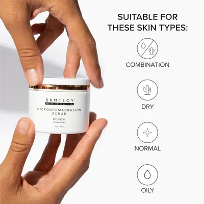 Informs customers about the product's compatibility with various skin types, reassuring potential buyers that the product is safe and effective for their specific skin concerns.