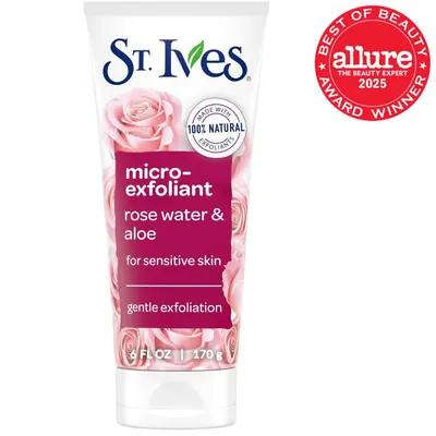 Highlights the product's recognition by a reputable beauty publication to build credibility and trust with potential customers. Emphasizes the product's key benefit of providing gentle exfoliation…