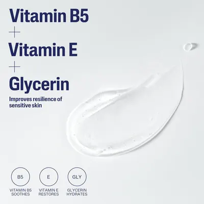 Highlights the key ingredients and their benefits for skin care, emphasizing how they work together to improve skin health and resilience.