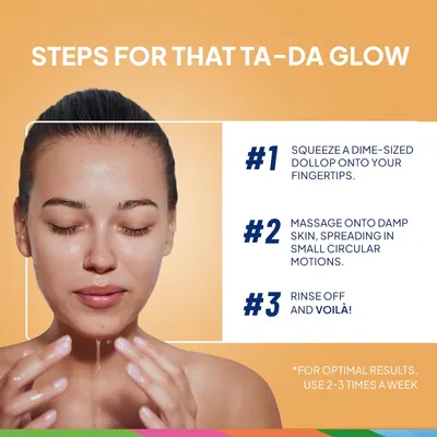 Provides step-by-step instructions on how to apply the skincare product for optimal results, emphasizing ease of use and effectiveness.