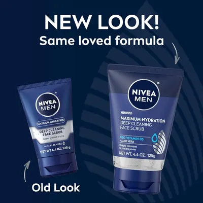Informs customers about the new packaging design while reassuring them that the product formula remains unchanged.