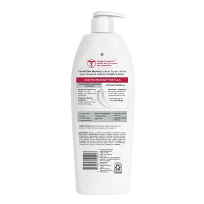 Secondary Images for Curel Ultra Healing Lotion for Sensitive and Dry Skin