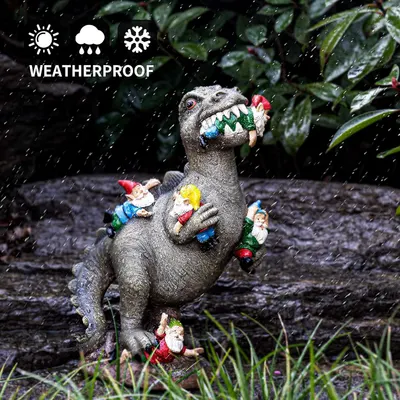 Demonstrates that the product can withstand various weather conditions, including sun, rain, and snow.