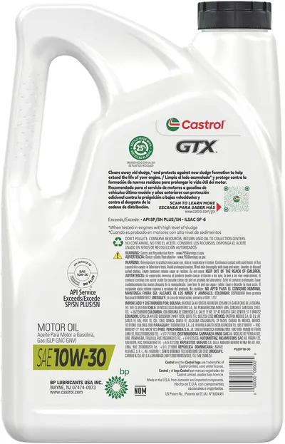 Highlights the product's ability to clean away old sludge and protect against new sludge formation, extending engine life.