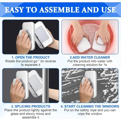 Demonstrates the simple steps to assemble and use the product, reassuring customers about its ease of use.