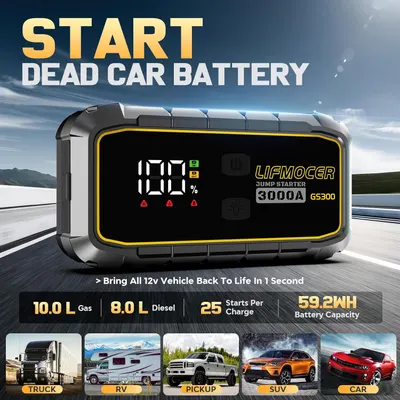 Secondary Images for GS300 Jump Starter