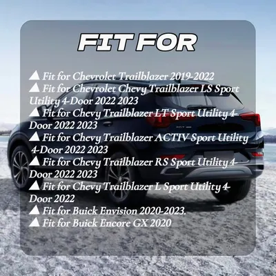 Informs customers about the specific vehicle models and years this product is compatible with, ensuring they purchase the correct item for their car.