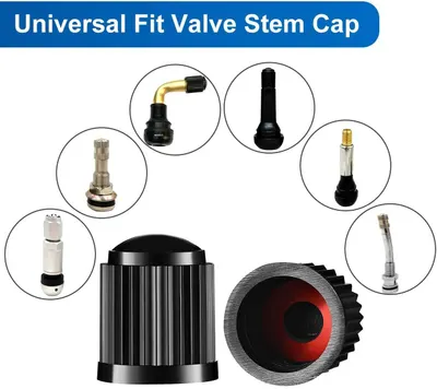 Demonstrates the product's compatibility with various valve stem types, reassuring customers it will work with their vehicle.