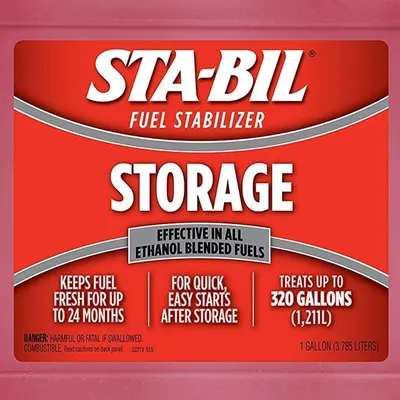 Highlights multiple benefits of the fuel stabilizer product to convince customers of its effectiveness and value for long-term fuel storage.