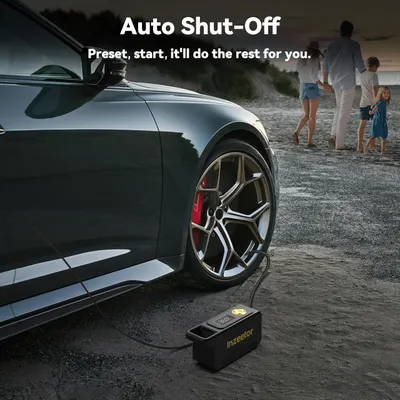 Highlights the convenience of the auto shut-off feature, emphasizing ease of use for the customer.