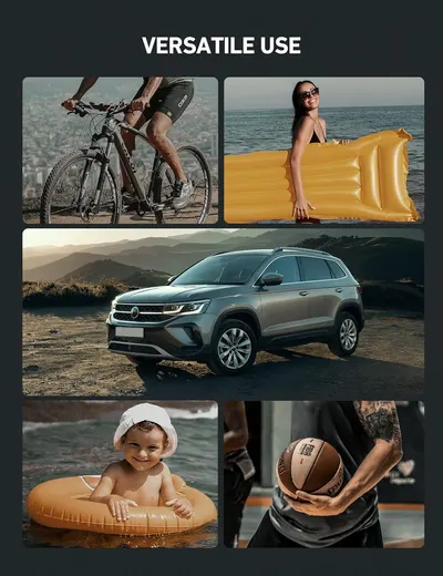 Demonstrates the product's versatility by showing its use in various activities and environments, from sports to leisure to transportation.