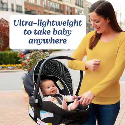 Emphasizes the product's lightweight design, making it easy for parents to transport their baby anywhere.