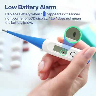 Informs users how to identify when the battery needs to be replaced, ensuring the device remains functional.