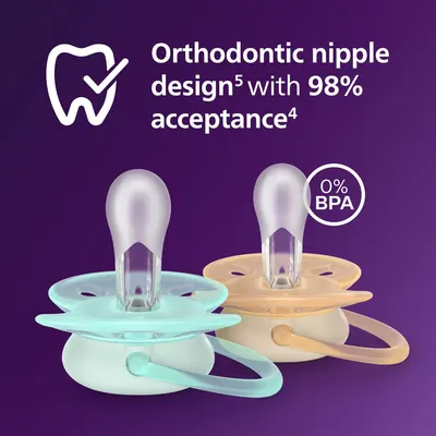 Secondary Images for Philips Avent Ultra Soft Pacifiers