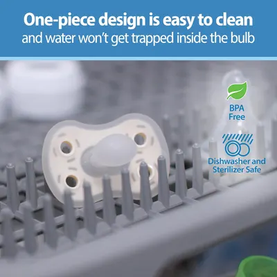 Secondary Images for Dr. Brown's Advantage One-Piece Silicone Baby Pacifier