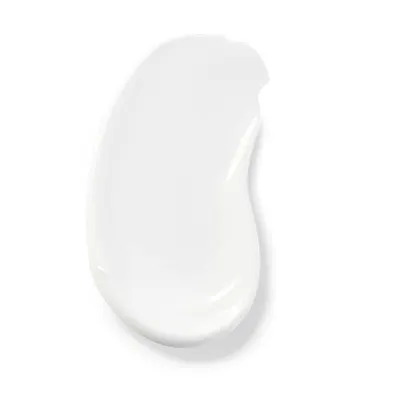 Showcases the smooth, creamy texture of the product, likely a skincare or cosmetic item.