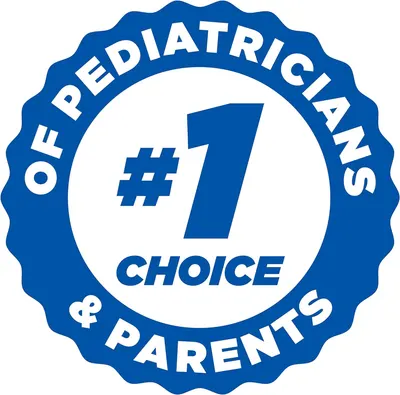 Communicates that the product is the #1 choice of pediatricians and parents, building trust and credibility.