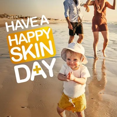 Emphasizes the importance of skin protection while enjoying outdoor activities, particularly for children. Shows the product in use during a family beach outing, associating it with happy, carefree…