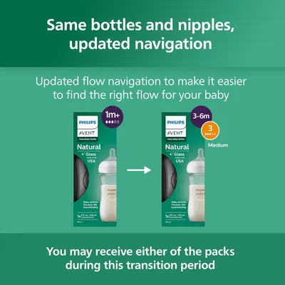 Informs customers about updated packaging while reassuring them the product itself remains unchanged.