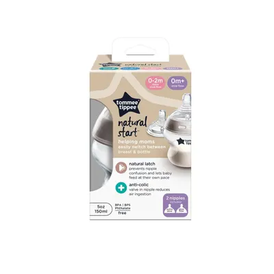Highlights key features of the bottle to reassure parents about its benefits for easy feeding and reduced air ingestion.