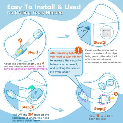 Demonstrates the simple step-by-step process of installing and using the product without any drilling tools, emphasizing its ease of use.