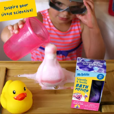 Demonstrates how the product can be used for both educational science experiments and fun bath time activities, appealing to parents who want to combine learning with playtime.
