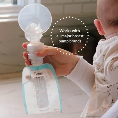 Informs customers that this breast pump accessory is compatible with all major breast pump brands, increasing its versatility and value.
