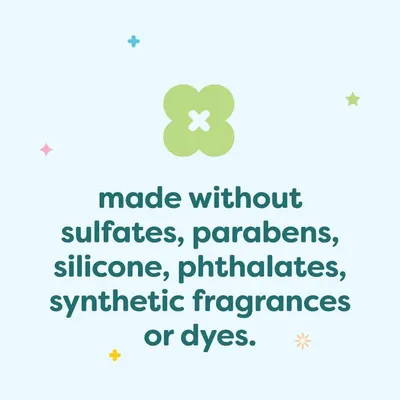 Reassures customers that the product is made without potentially harmful or irritating chemicals, appealing to health-conscious consumers.