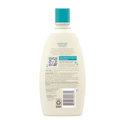 Emphasizes the product's safety for children with sensitive skin, reassuring parents about its gentle formulation. Highlights the use of oat extract as a key ingredient, suggesting natural and…