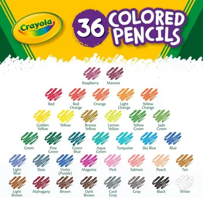 Secondary Images for Crayola Colored Pencils (36ct)