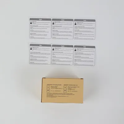 Provides important safety information and warnings in multiple languages to ensure proper use and reduce liability risks.