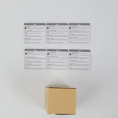 Provides important safety information and warnings in multiple languages to ensure proper use and reduce liability risks.