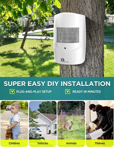 Demonstrates the simple DIY installation process for the security device, emphasizing its plug-and-play setup. Shows various scenarios where the security device can be used, including protecting…