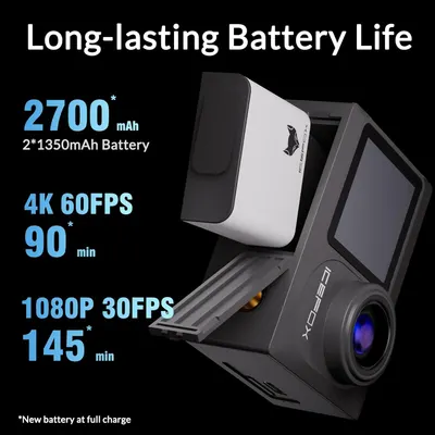Secondary Images for icefox i8 Action Camera with 4K 60FPS 20MP