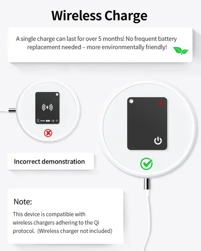 Secondary Images for Key Finder Wallet Tracker Works with Apple Find My