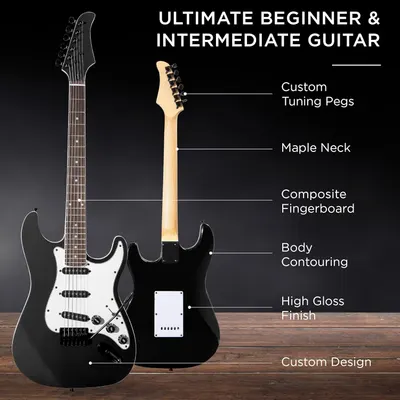 Highlights key features and components of the guitar to educate beginners and intermediate players about its construction and design.