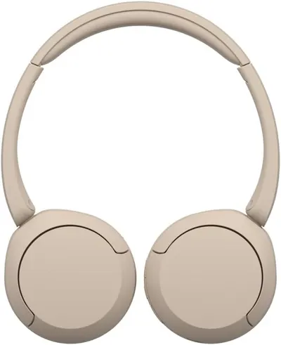 Shows the headphones in a clean, neutral setting to highlight their sleek design and color.