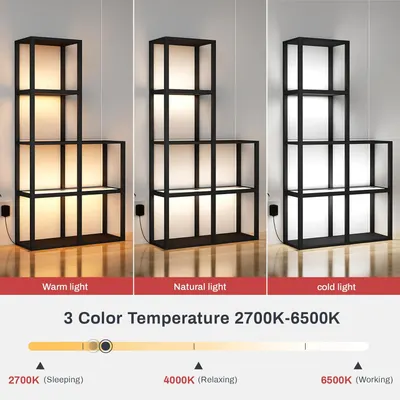 Demonstrates the product's ability to provide different lighting moods, from warm to cool, to suit various activities and preferences.
