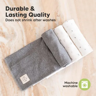 Emphasizes the product's durability and ability to maintain quality after washing, reassuring customers about long-term value.