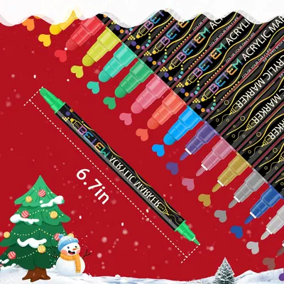 Informs customers about the exact length of the marker, helping them understand its size and portability. Associates the product with the Christmas season, suggesting it as a potential gift or…