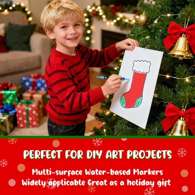 Secondary Images for 72 Colors Acrylic Paint Markers