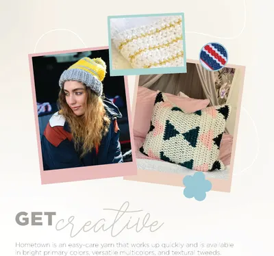 Secondary Images for Lion Brand Yarn Hometown Yarn