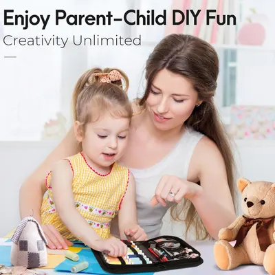 Showcases how the product enables quality time and creative activities between parents and children, promoting family bonding.