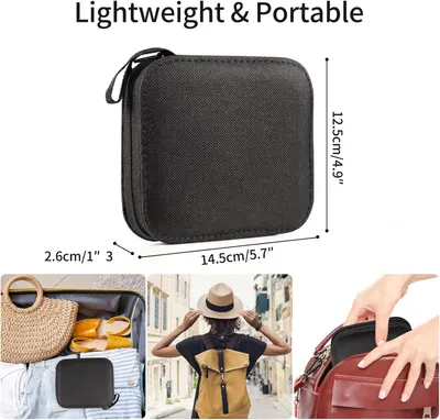 Emphasizes the product's compact and travel-friendly nature, reassuring customers about its ease of transport and storage. Provides precise measurements of the product to give shoppers a clear…