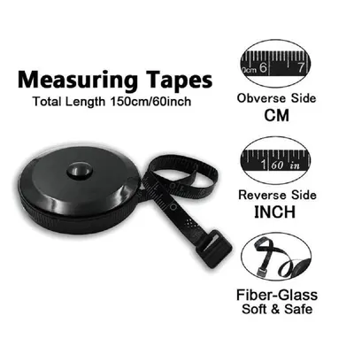 Secondary Images for GDMINLO Soft Tape Measure Retractable Measuring for Body Fabric Sewing Tailor Cloth…