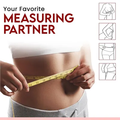 Demonstrates how to accurately measure different parts of the body for proper sizing of clothing or fitness tracking.