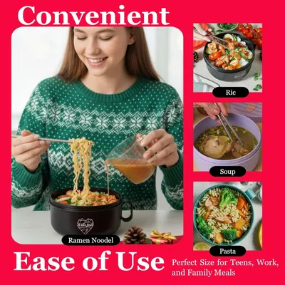 Secondary Images for AI LOVE PEACE Ramen Bowl